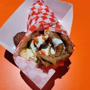 Lamb &amp; Beef Gyro Pita