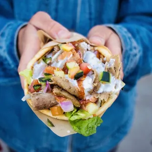 Lamb &amp; Beef Pita