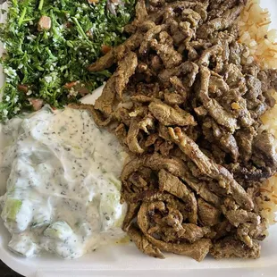 Beef Shawarma Plate