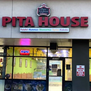Pita house store front