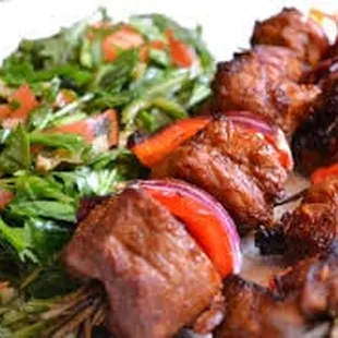 Lamb kebab