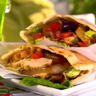 Grilled Chicken Pita
