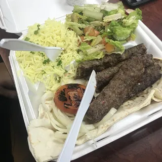 Lamb Kafta Plate