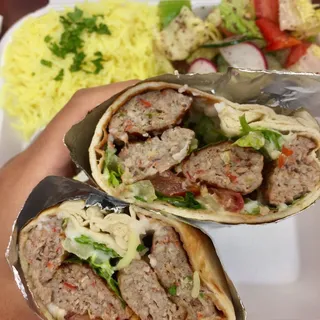 Chicken Kafta Wrap