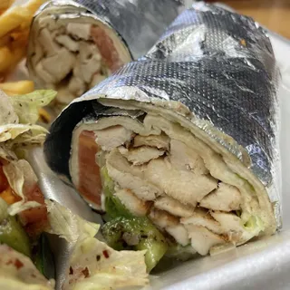 Chicken Kabob Wrap