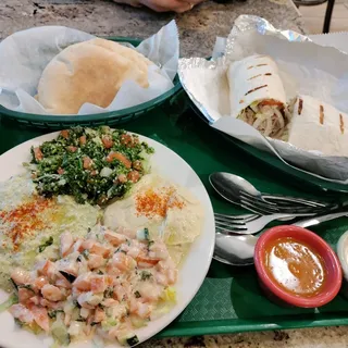 Beef Shawarma Wrap