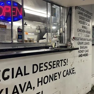 Outside of restaurant