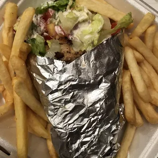 Gyro with Fries