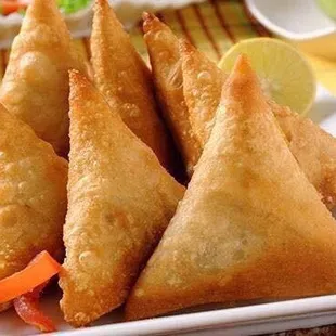 a plate of fried food