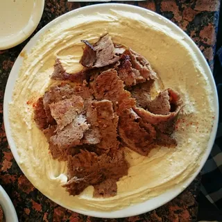 Hummus & Beef Shawarma