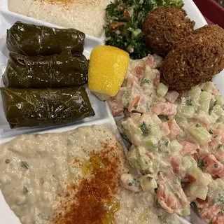 Vegetarian Falafel Plate