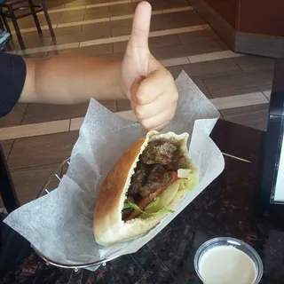 Kefta Kabob Sandwich