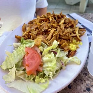 Spicy Chicken Shawarma Entree