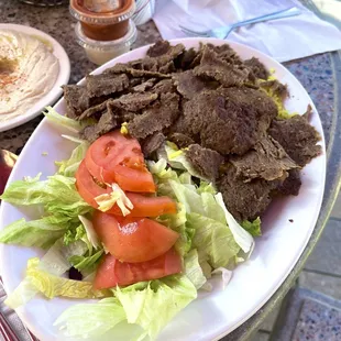 Beef Shawarma Entree