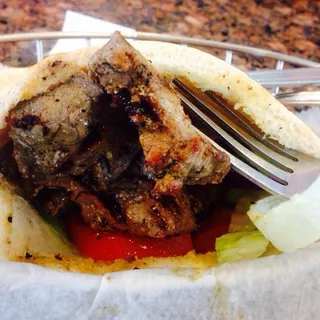 Beef Shish Kabob Sandwich