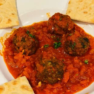 Albondigas Mediterranean Meatballs