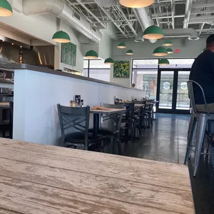 Definitely more modern inside than other locations I have visited.