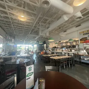 Interior dining area