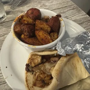 Philly Chicken Pita