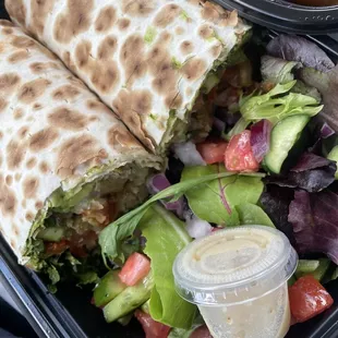 Lavash Shawarma Wrap