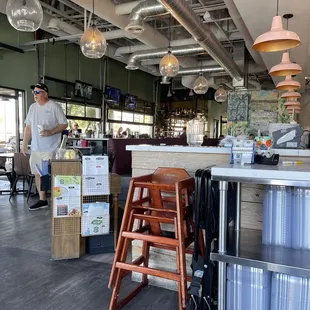 Inside dining