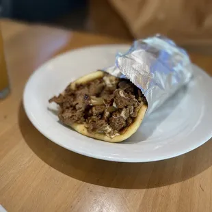 Philly Steak Pita