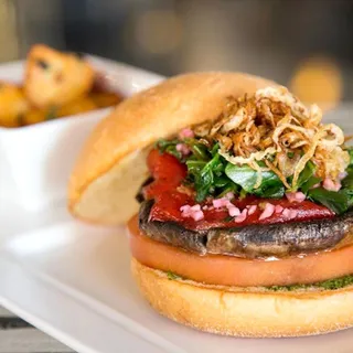 Vegan** Portobello Mushroom Pita Pocket