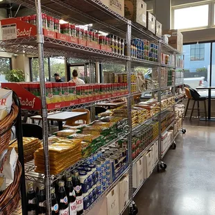 Grocery section (new addition)