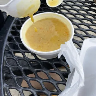 Crushed Lentil Soup