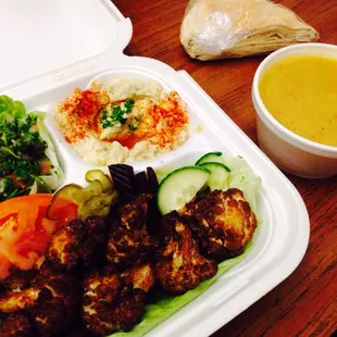 Vegetarian lunch!