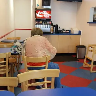 Seating Area at Pita King