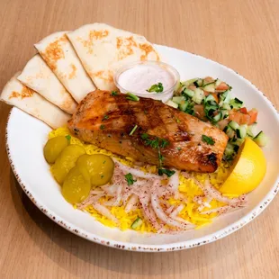 Salmon Bowl with Rice