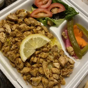Shawarma Plate (chicken)