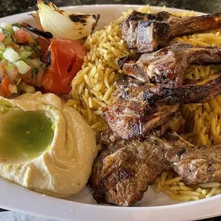 Lamb Chops "so good and freshly done to perfection "