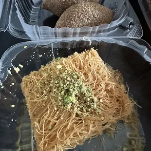 Kunefe and Kibbeh Ball