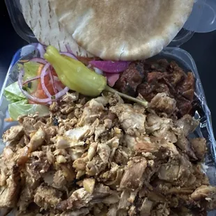 Chicken Schwarma platter