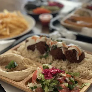 Falafel plate