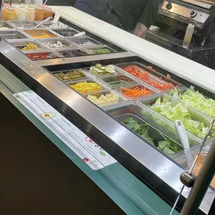 Nice selection of veggies.