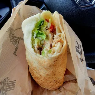 Chicken pita