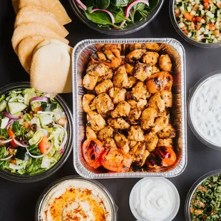 food, salads
