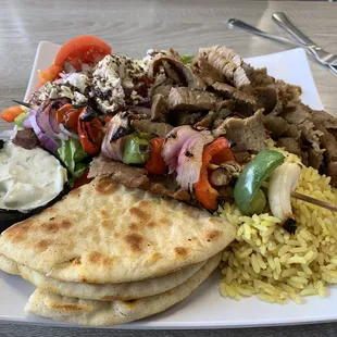 Gyros plate