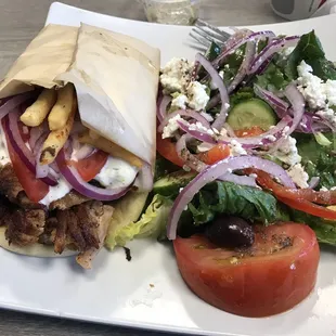 Pork Gyro Plate