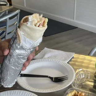 Chicken gyro (no beef pic)