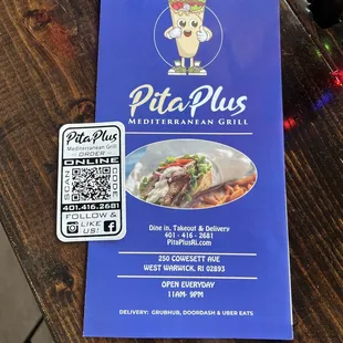 Menu and scan magnet.