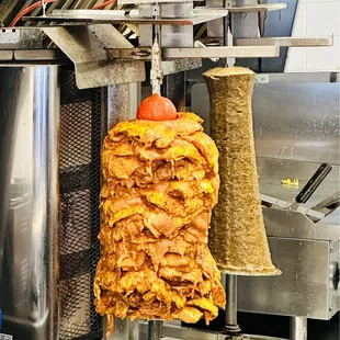 Chicken and Gyro meat