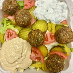 Falafal salad