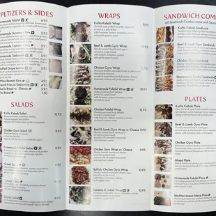 Menu (inside)