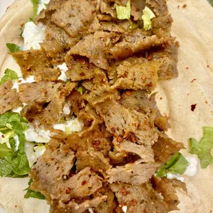 Lamb Gyro Wrap
