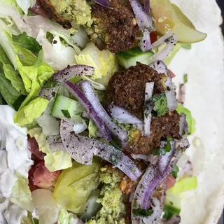 Falafel Pita Sandwich