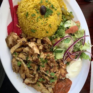 Chicken Shawarma Platter